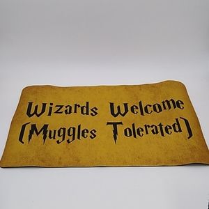 Wizards Welcome Muggles Tolerated Doormat